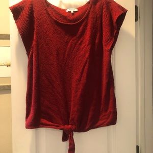Flutter sleeve tee